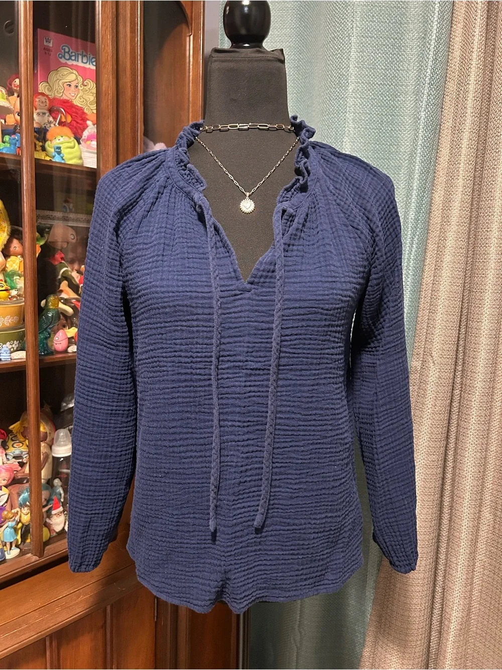 JCrew Gauze Top-S